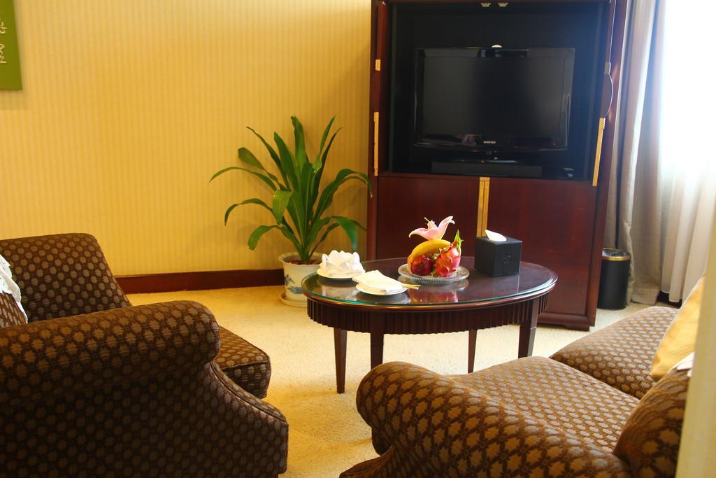 Huafang Jinling International Hotel Zhangjiagang Oda fotoğraf