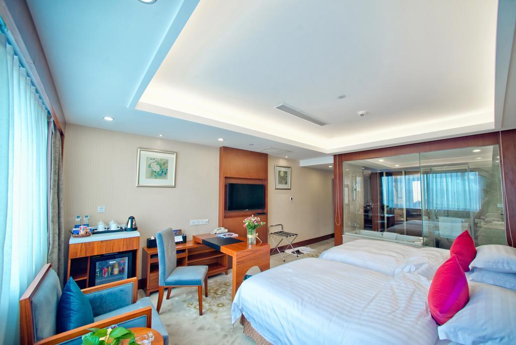 Huafang Jinling International Hotel Zhangjiagang Oda fotoğraf