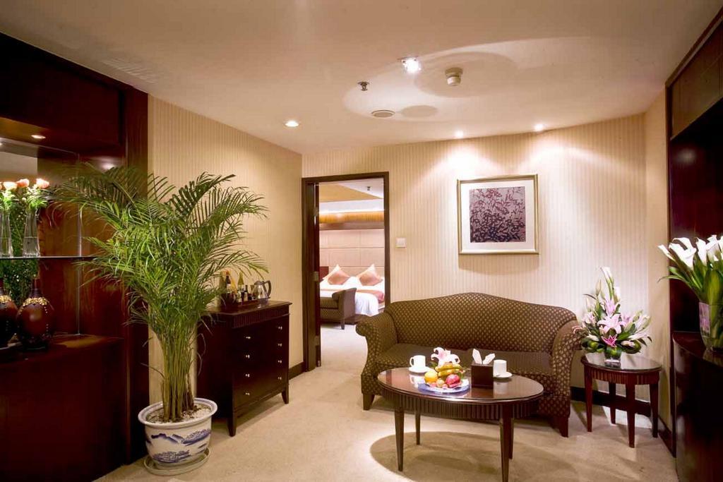 Huafang Jinling International Hotel Zhangjiagang Oda fotoğraf